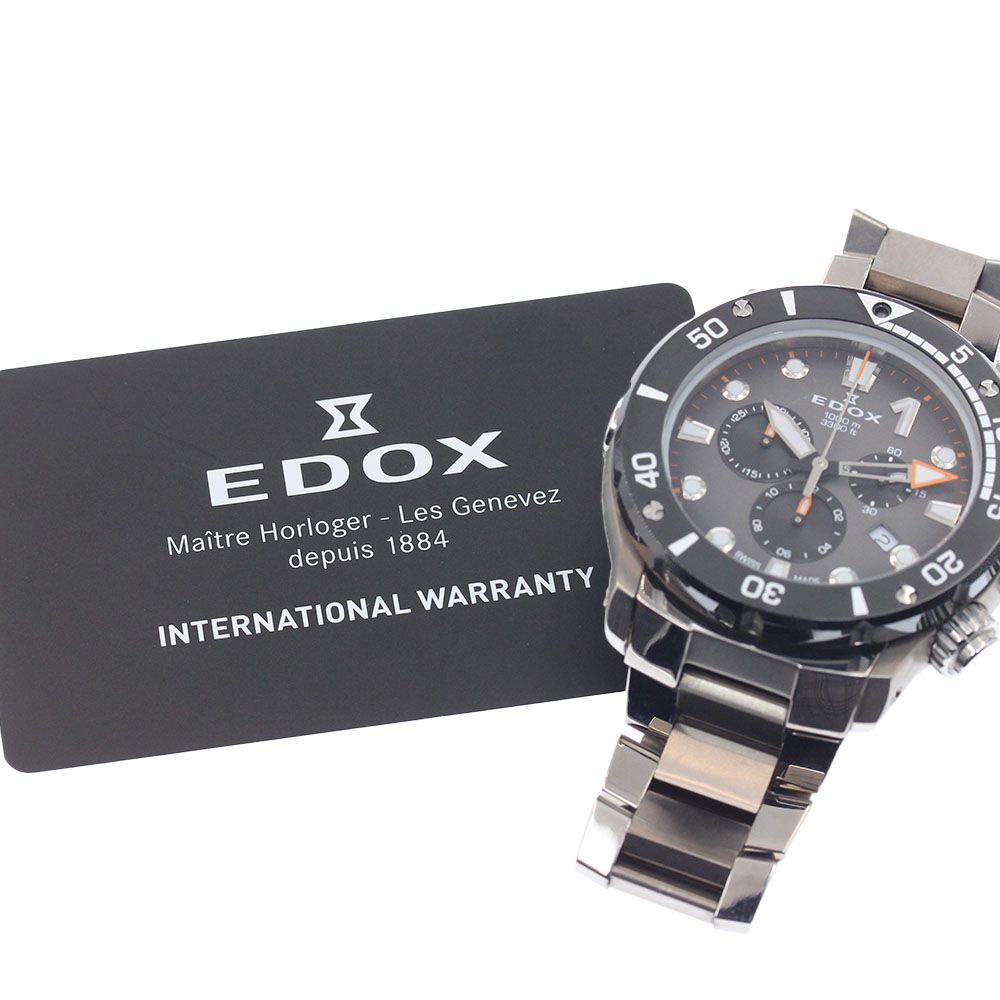 エドックス EDOX 10242 クロノオフショア1 デイト クロノグラフ