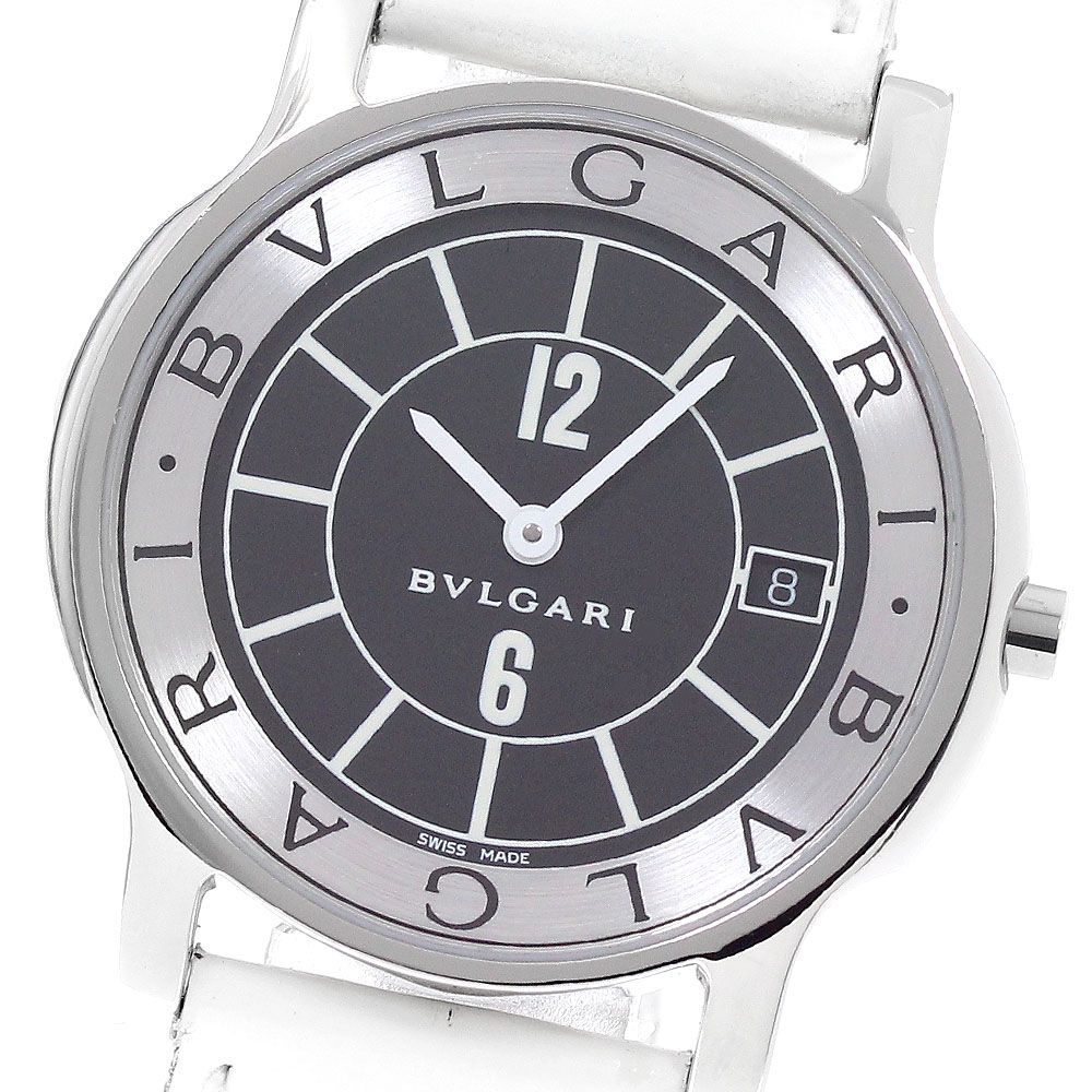 ブルガリ BVLGARI ST35S ソロテンポ デイト クォーツ メンズ _948369 ブルガリ BVLGARI ST35S ソロテンポ デイト クォーツ メンズ _948369