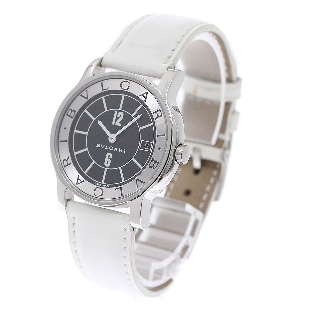 ブルガリ BVLGARI ST35S ソロテンポ デイト クォーツ メンズ _948369