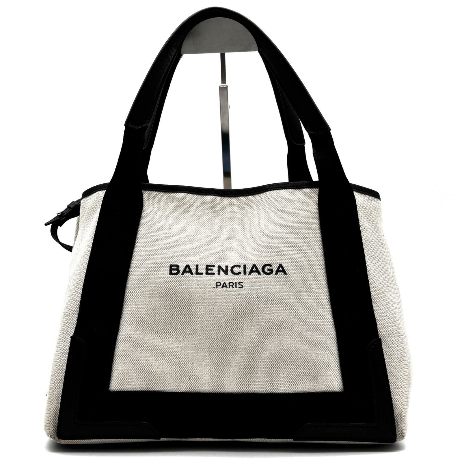 BALENCIAGA バレンシアガ ネイビー カバス S トートバッグ 