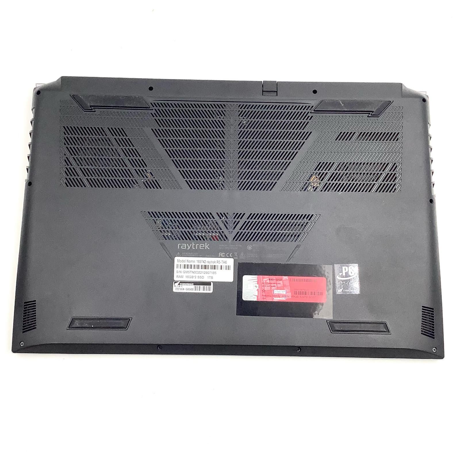 難有】ドスパラ raytrek R5-TA6 RTX3060 32GB - メルカリ