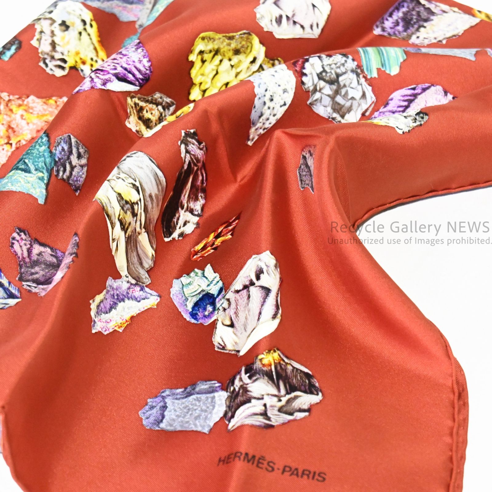 ○ HERMES カレ90 Mineraux 鉱物 スカーフ 未使用・新古品 - メルカリ