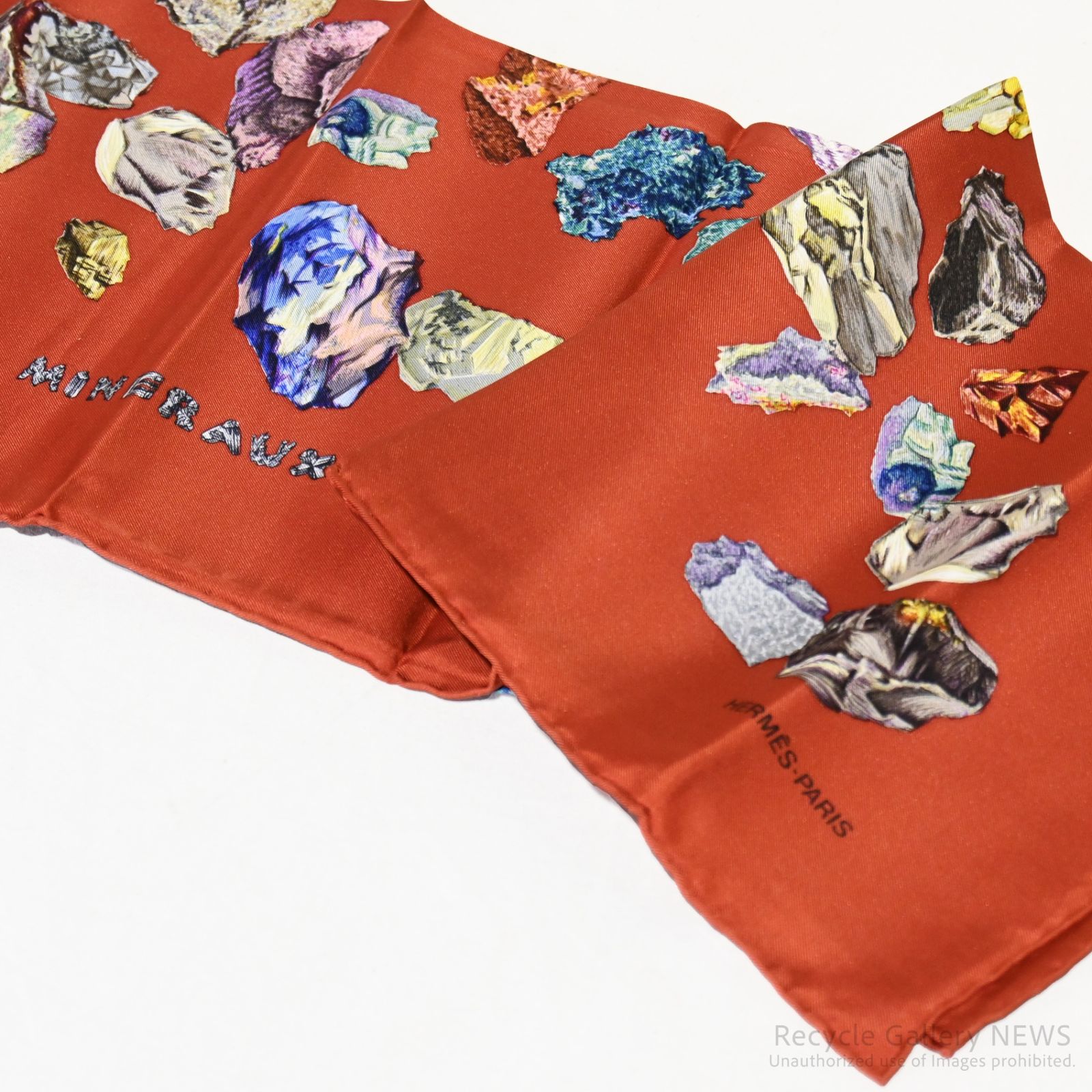 ○ HERMES カレ90 Mineraux 鉱物 スカーフ 未使用・新古品 - メルカリ