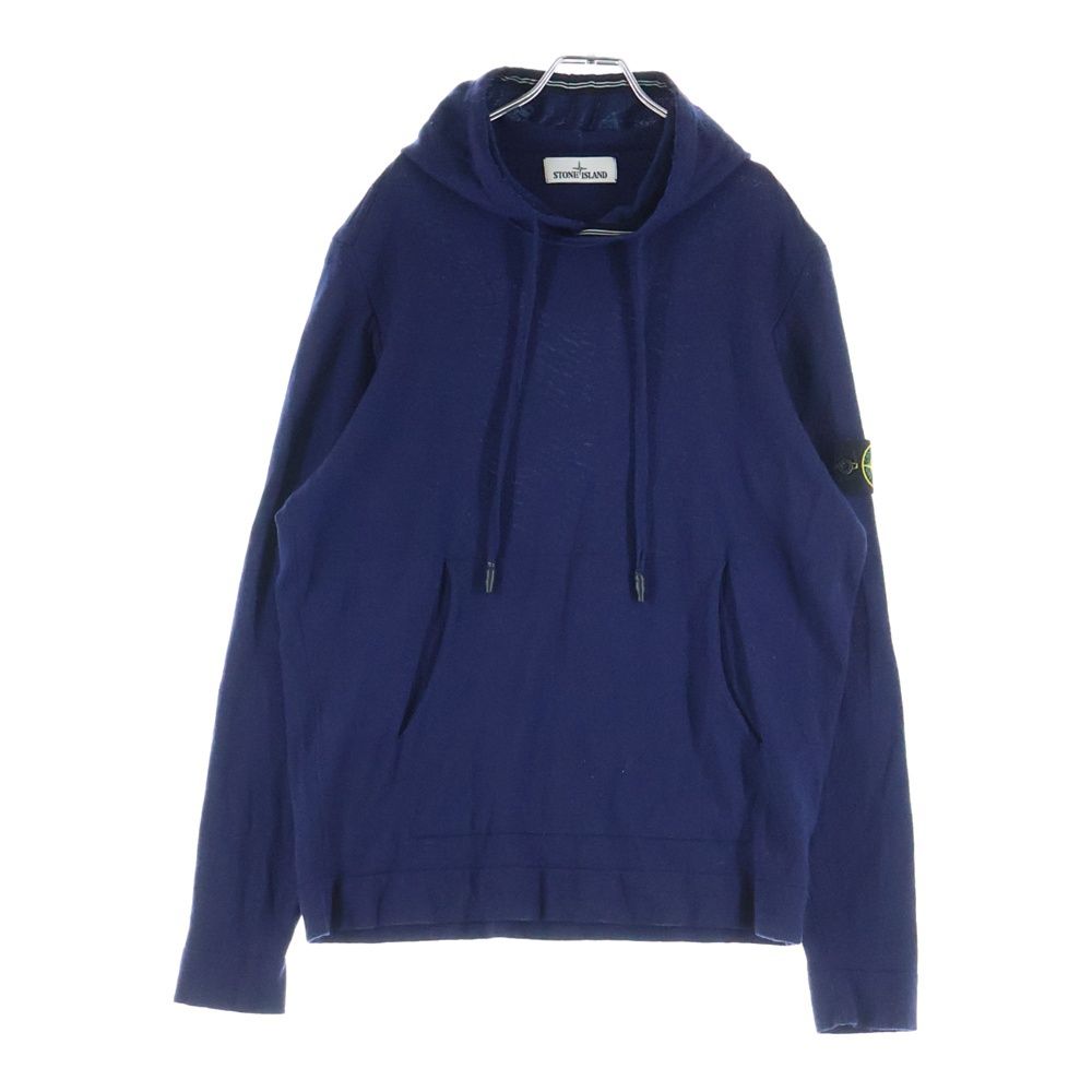 STONE ISLAND (ストーンアイランド) 袖ワッペン ウールプルオーバー 