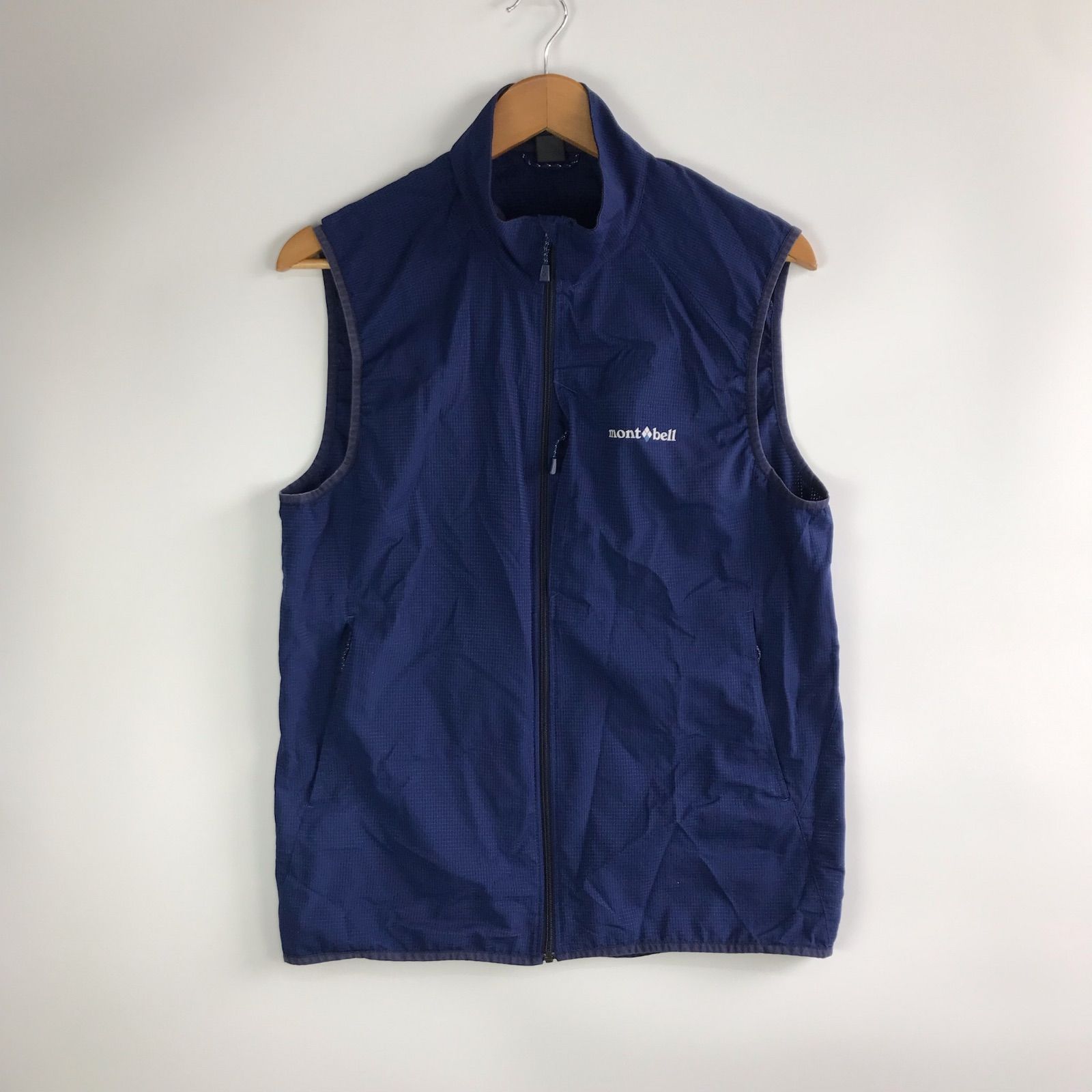 mont-bell O.D.メッシュベスト メンズ M ブルー 3251202603180007 