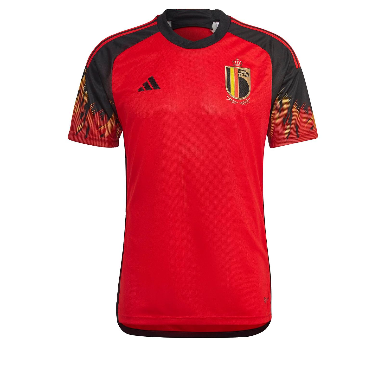 新品 adidas(アディダス) ベルギー代表 ホームレプリカユニフォーム レッド/ブラック M