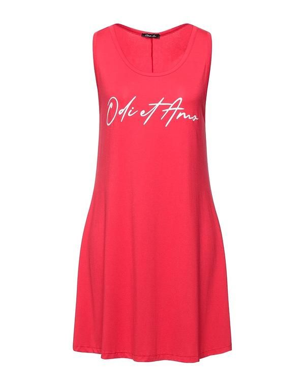オーディー エト アモー レディース ドレス ODI ET AMO ミニワンピース・ドレス Red レッド