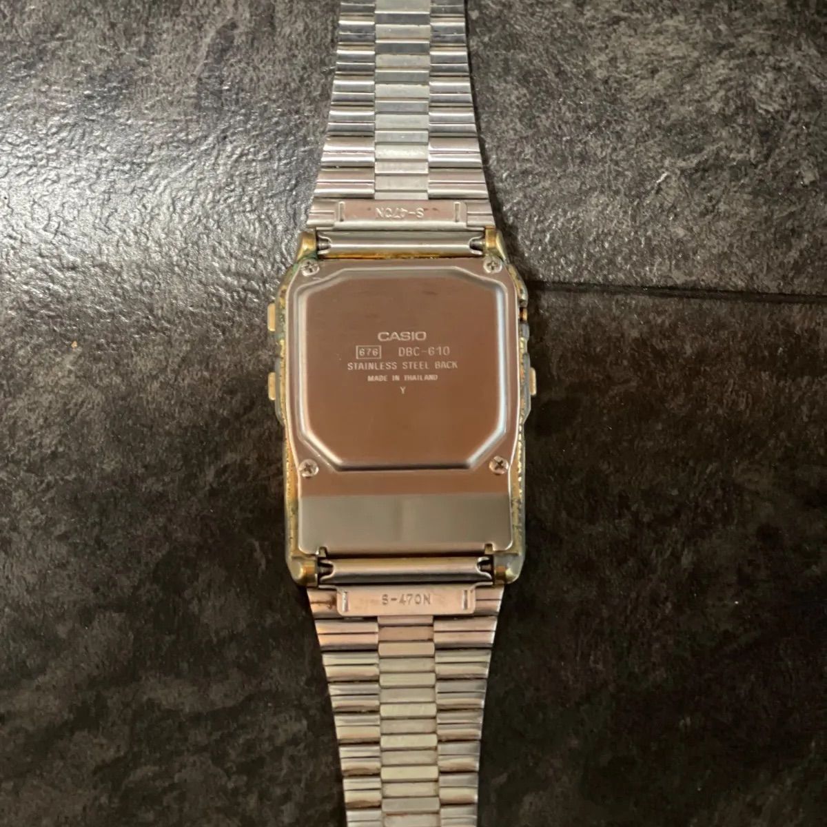 CASIO DATA BANK カシオ データバンク DBC-610 ゴールド 稼働品 希少