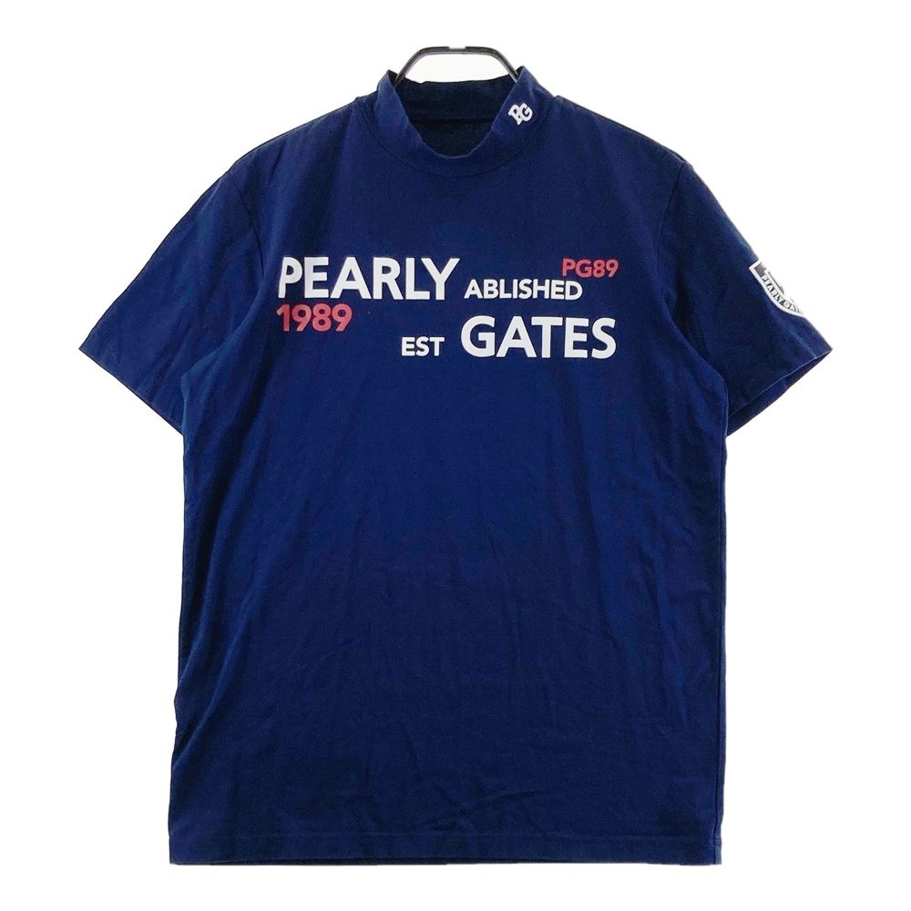 サイズ：6 PEARLY GATES パーリーゲイツ 半袖ハイネックTシャツ
