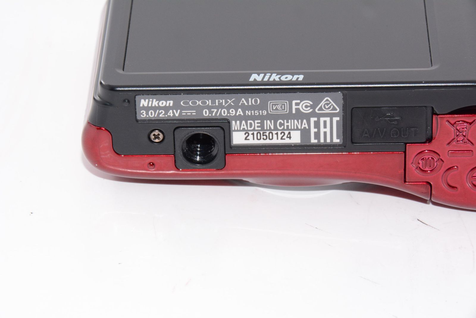 ■美品■Nikon ニコン COOLPIX A10 レッド Nikon COOLPIX A10 レッド 【公式通販】