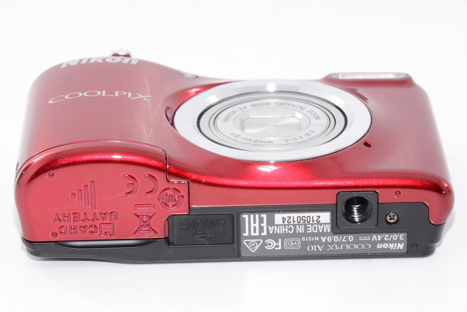Nikon COOLPIX A10 レッド 乾電池タイプ A10RD 【公式通販】