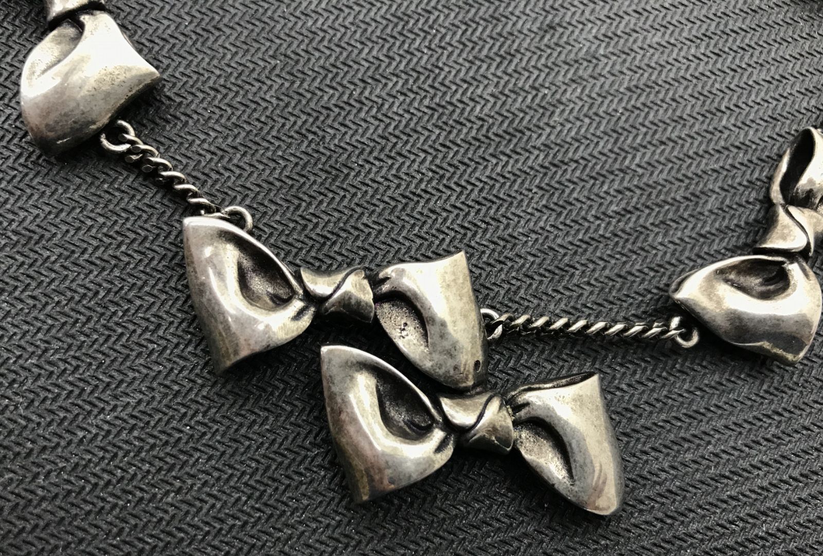 盛岡81-0040] Acne Studios RIBBON NECKLACE アクネ ストゥディオス 