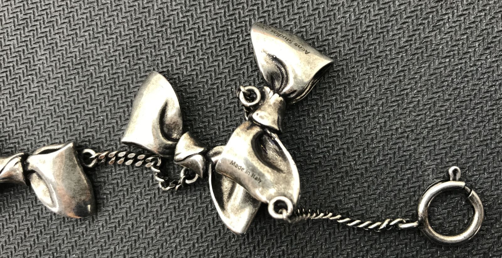 盛岡81-0040] Acne Studios RIBBON NECKLACE アクネ ストゥディオス