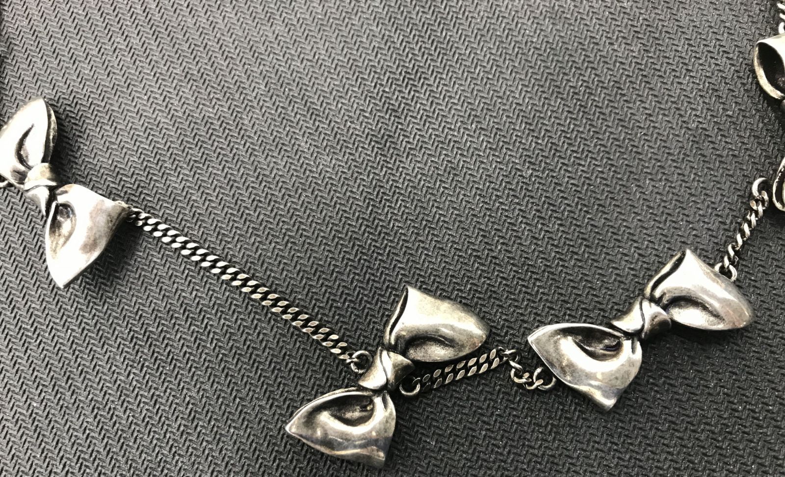 盛岡81-0040] Acne Studios RIBBON NECKLACE アクネ ストゥディオス 