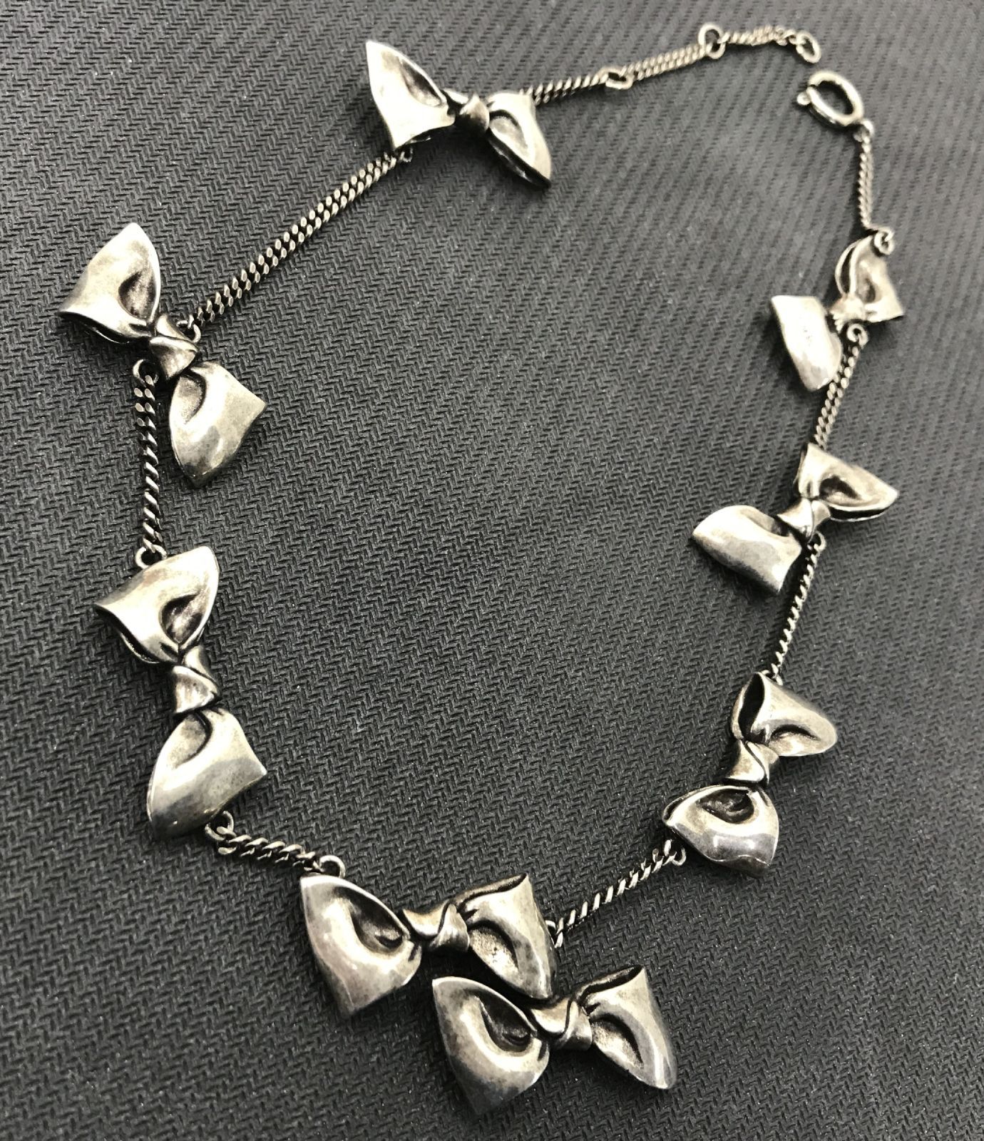 盛岡81-0040] Acne Studios RIBBON NECKLACE アクネ ストゥディオス 