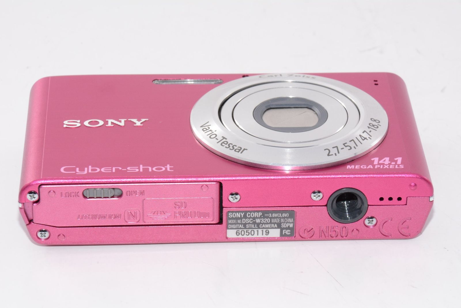 SONY Cybershot W320 ピンク DSC-W320/P 【公式通販】 SONY Cybershot W320 ピンク DSC-W320/P 【公式通販】