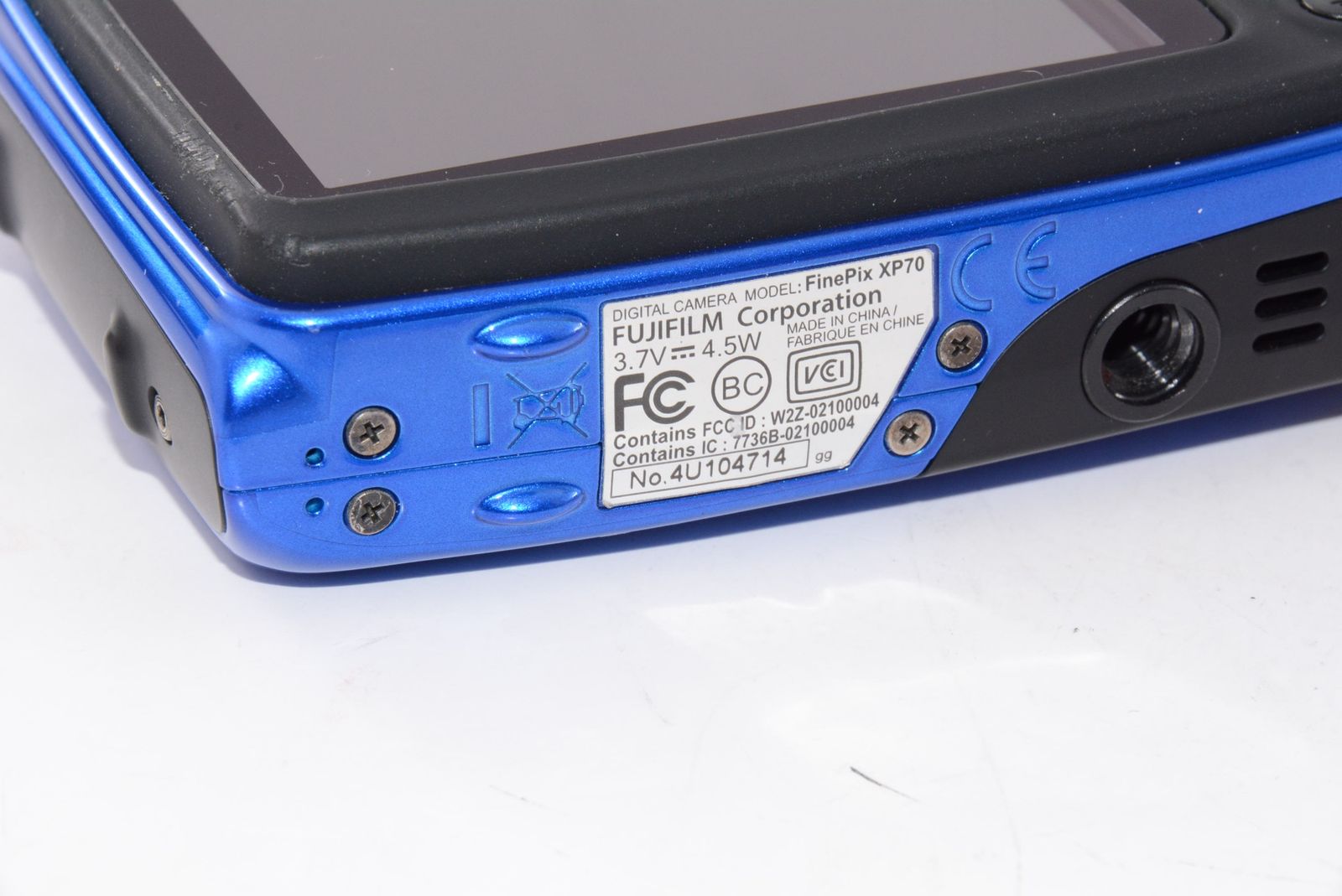 FUJIFILM デジタルカメラ XP70BL ブルー 【公式通販】