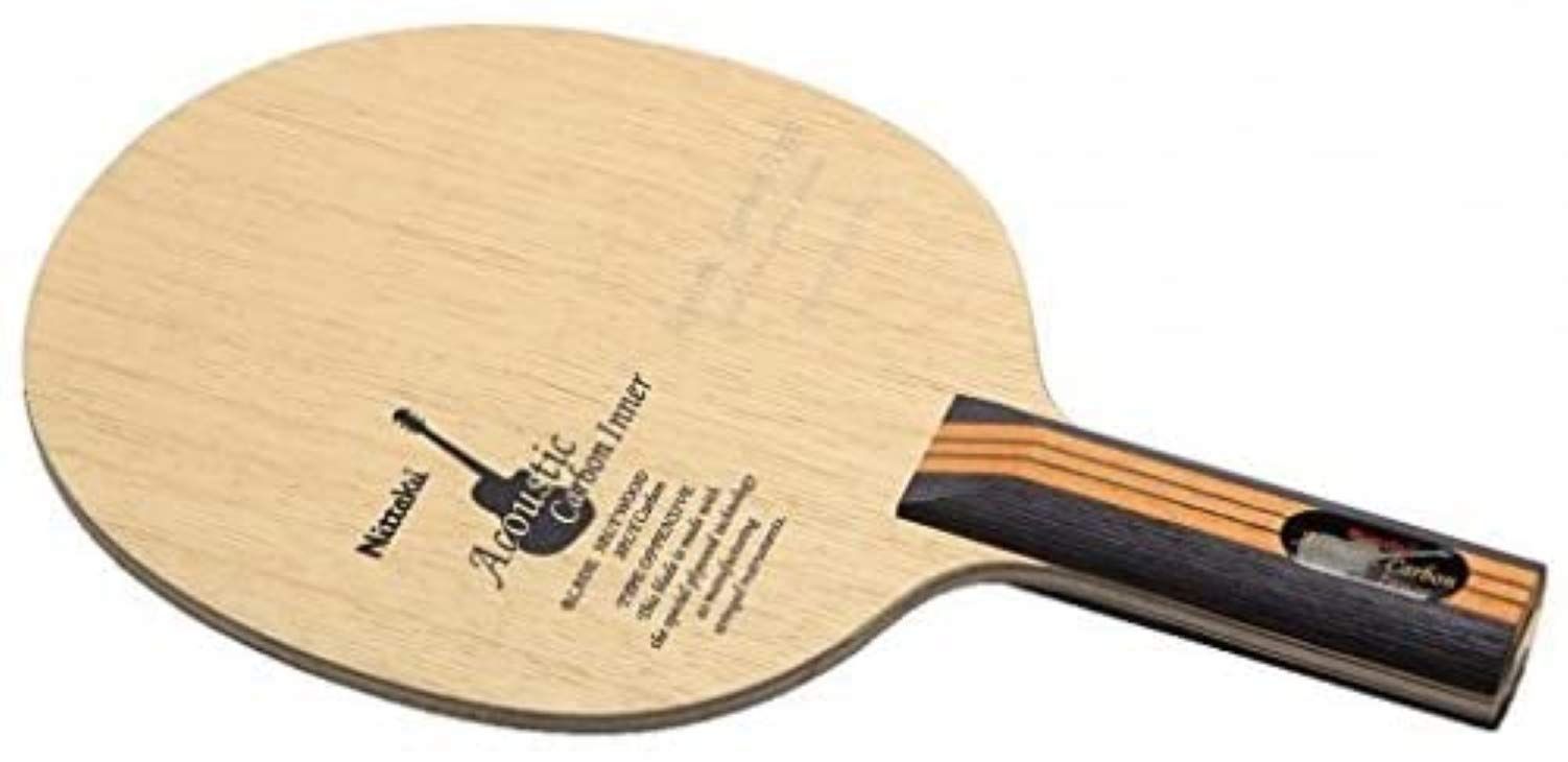 新品 ニッタク(Nittaku) 卓球 ラケット アコーカーボンインナー シェークハンド 攻撃用 特殊素材入り ストレート NC-0402