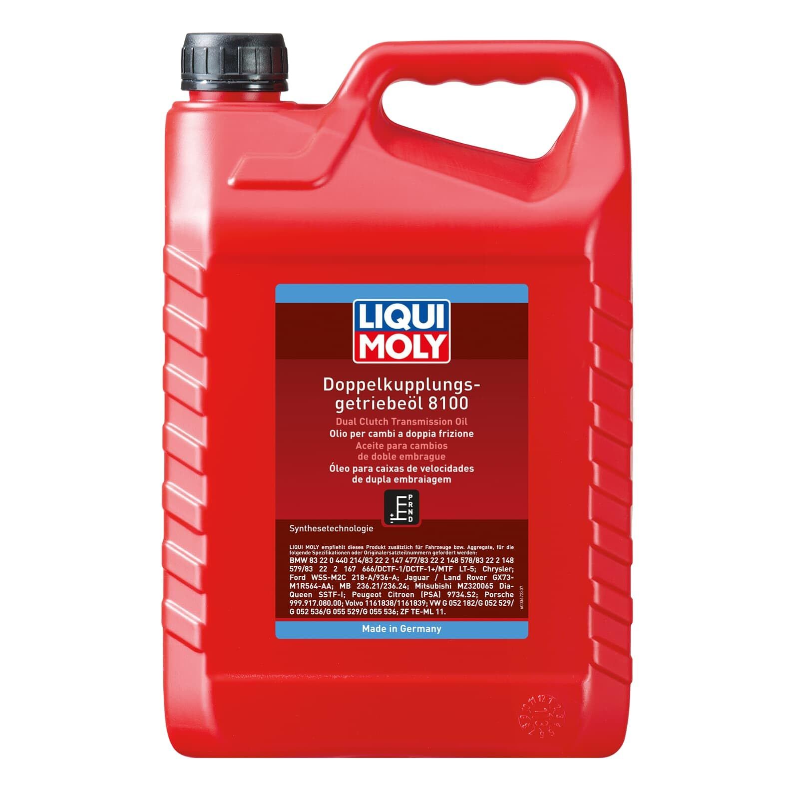 新品 LIQUIMOLY（リキモリ） トランスミッションオイル デュアルクラッチ トランスミッションオイル 8100 5L 20626