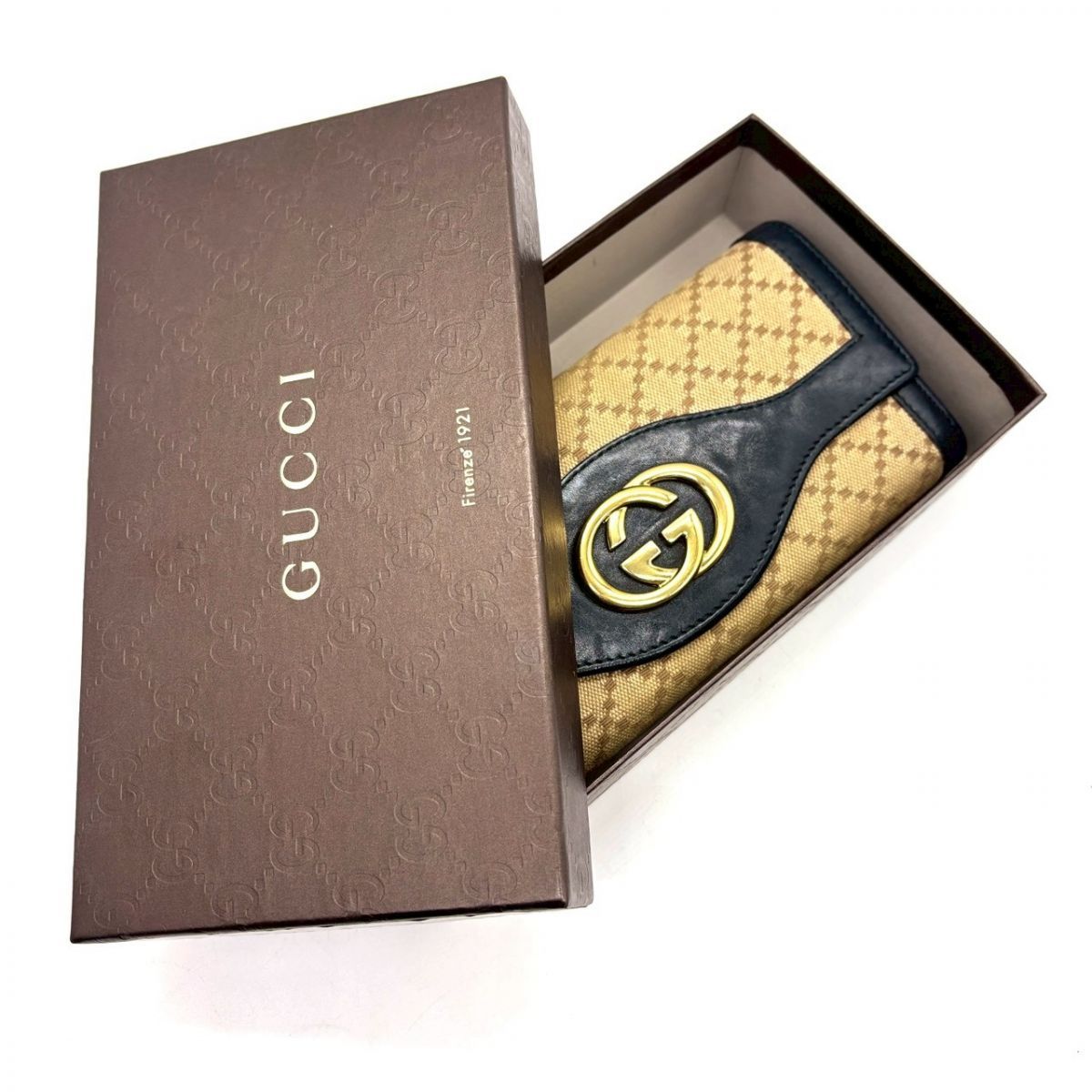 気品は静かに語る】 GUCCI 長財布 スーキー ディアマンテ 気品は静かに語る】 GUCCI 長財布 スーキー ディアマンテ