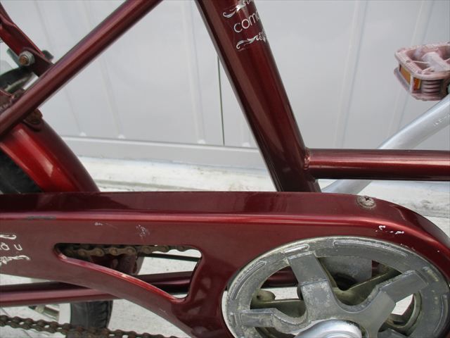 E931☆整備済み☆完成車発送☆中古シティ自転車【エンジ 20インチ 軽快 