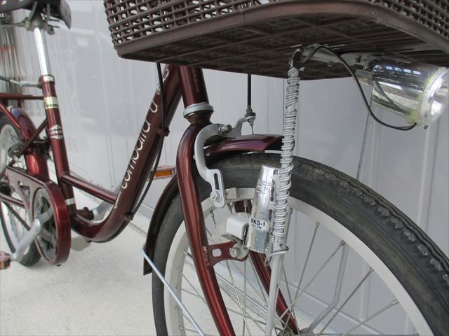E931☆整備済み☆完成車発送☆中古シティ自転車【エンジ 20インチ 軽快 