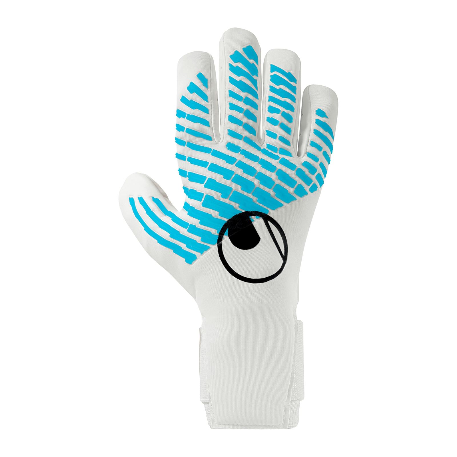新品 uhlsport (ウールシュポルト) 試合用 サッカー GK キーパーグローブ サイバーテック アブソルートグリップ ハーフネガティブ フィット 1011378 01 8