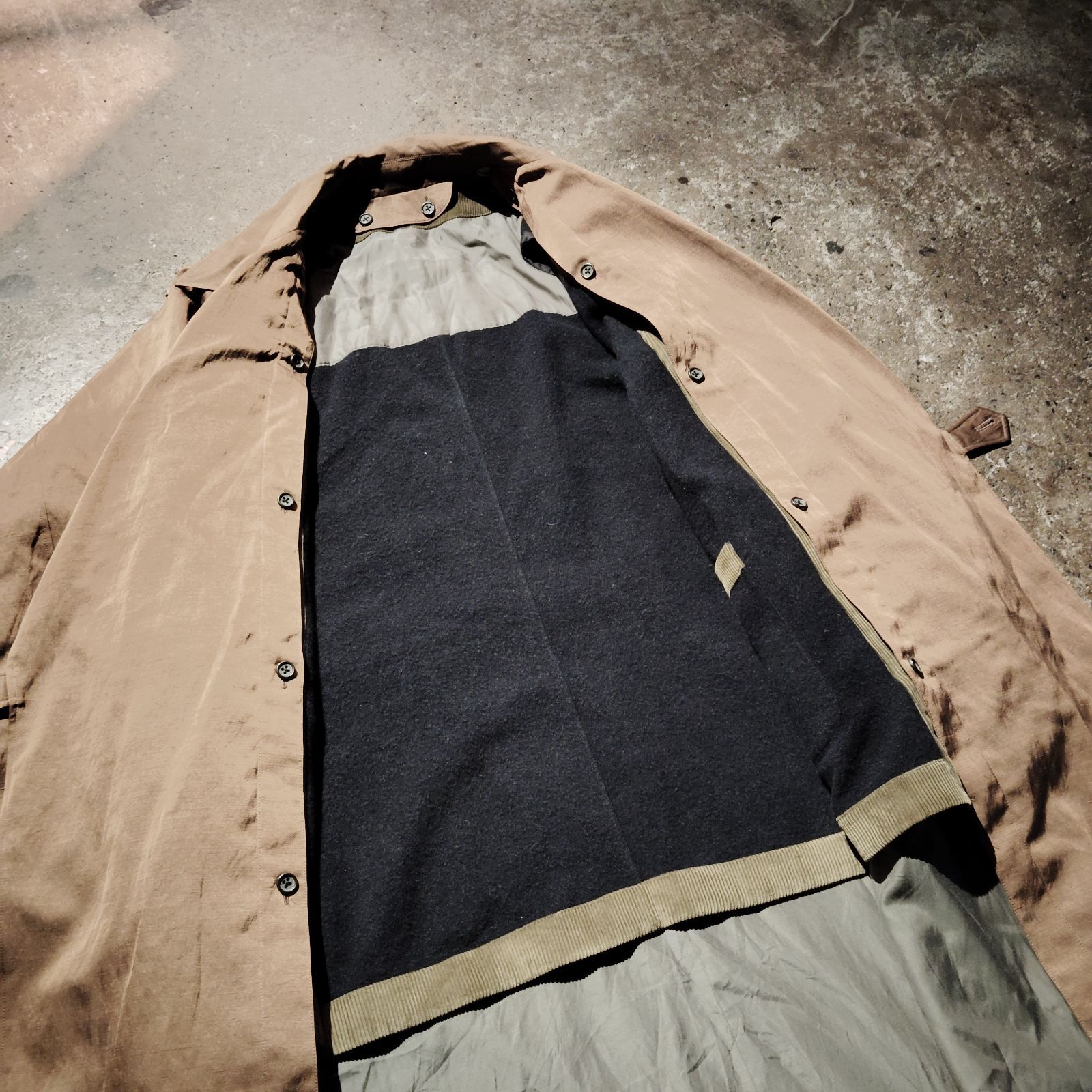 MAATEE&SONS 24aw OVERCOAT BROWN 3 マーティーアンドサンズ 2024aw