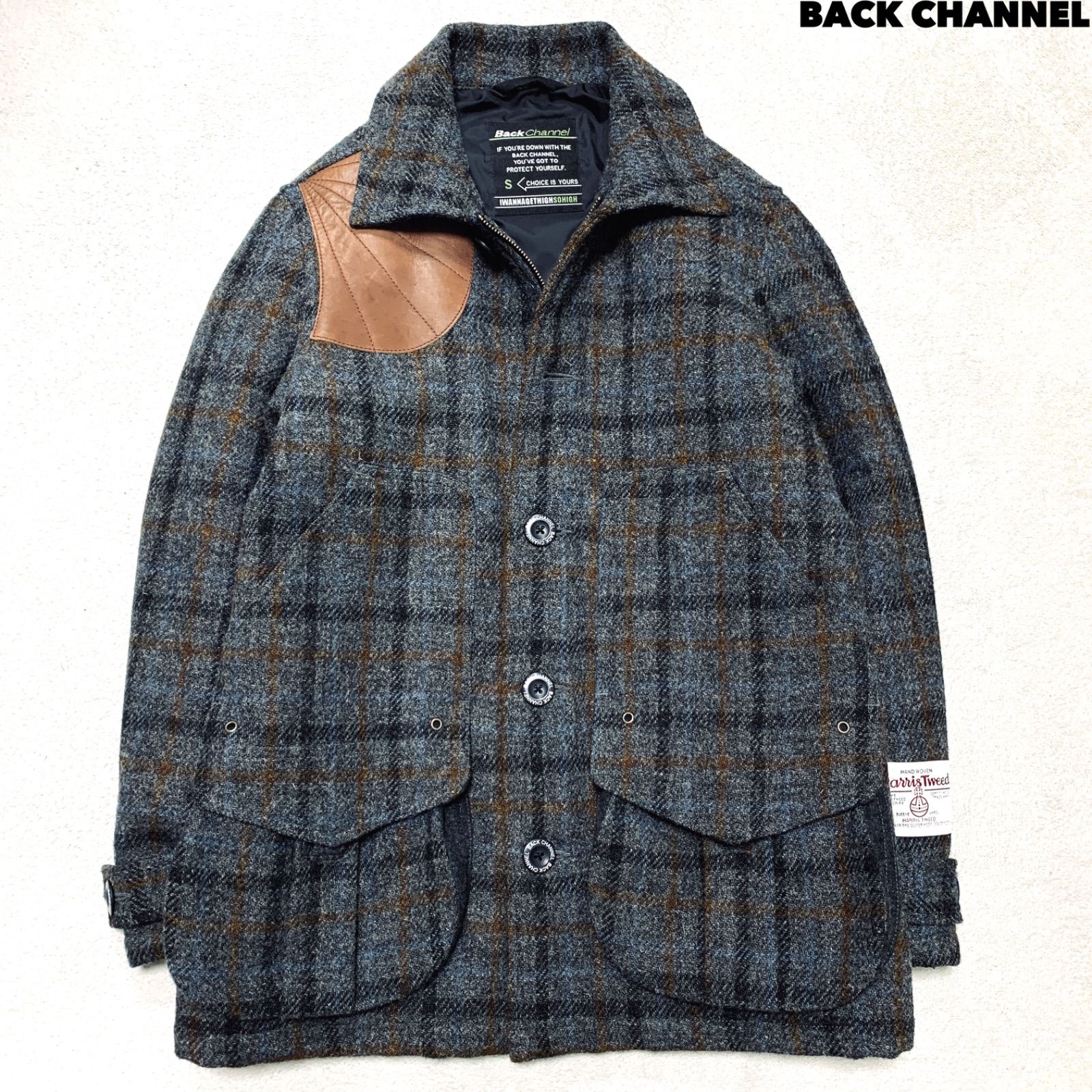Harris tweed Hunting jacket ハンティング ジャケット ツイード