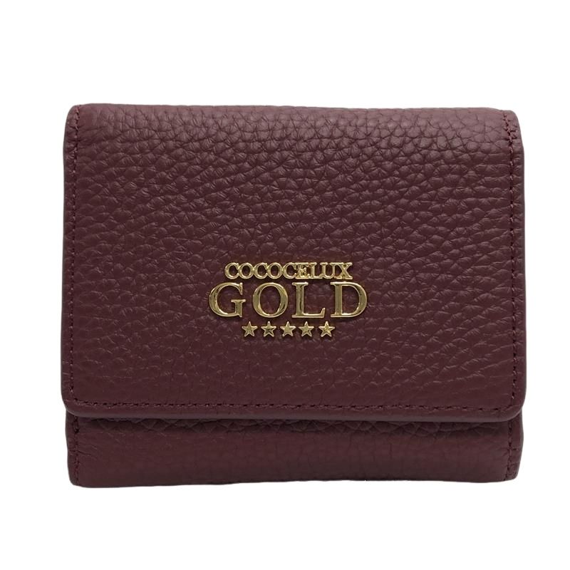 COCOCELUX GOLD ココセリュクスゴールド 三つ折り財布 205DA0314