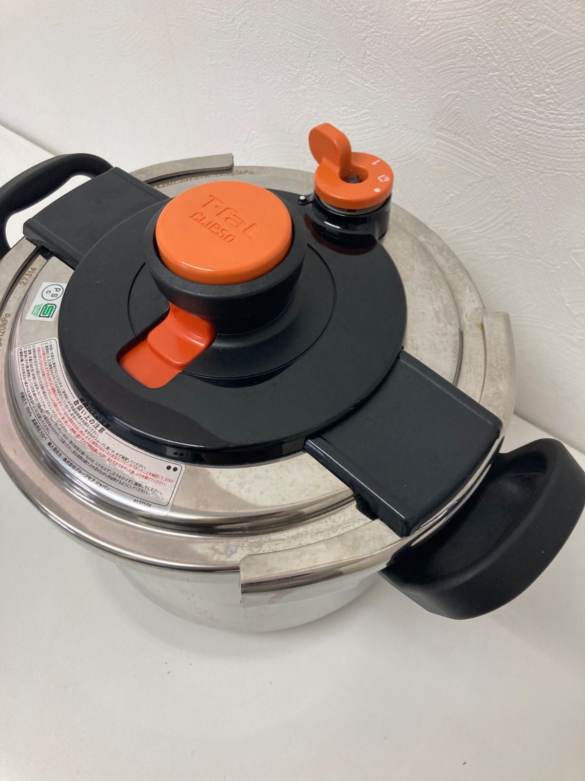 美品　ティファール　圧力鍋　クリプソモデューロ2 6ℓ T-fal 圧力鍋 ティファール クリプソモデューロ2 6L - メルカリ