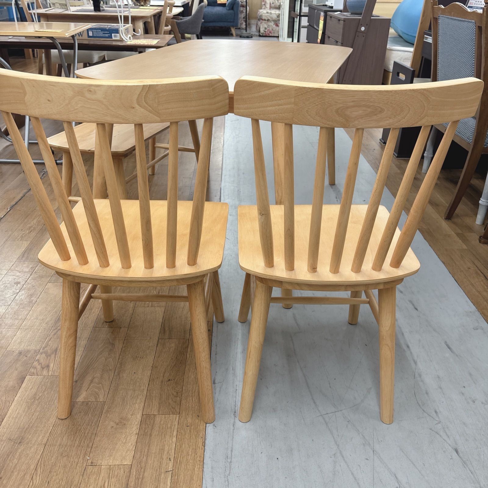 I676 ? 名古屋市近郊配送設置無料！ 大川家具 株式会社サン 天然木 