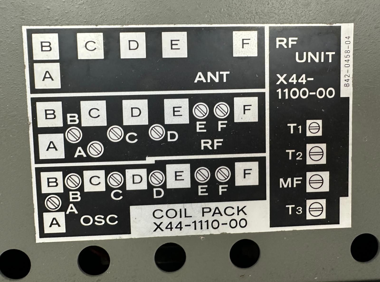 ジャンク】Kencraft ケンクラフト 通信型受信機 QR-666 (2603212