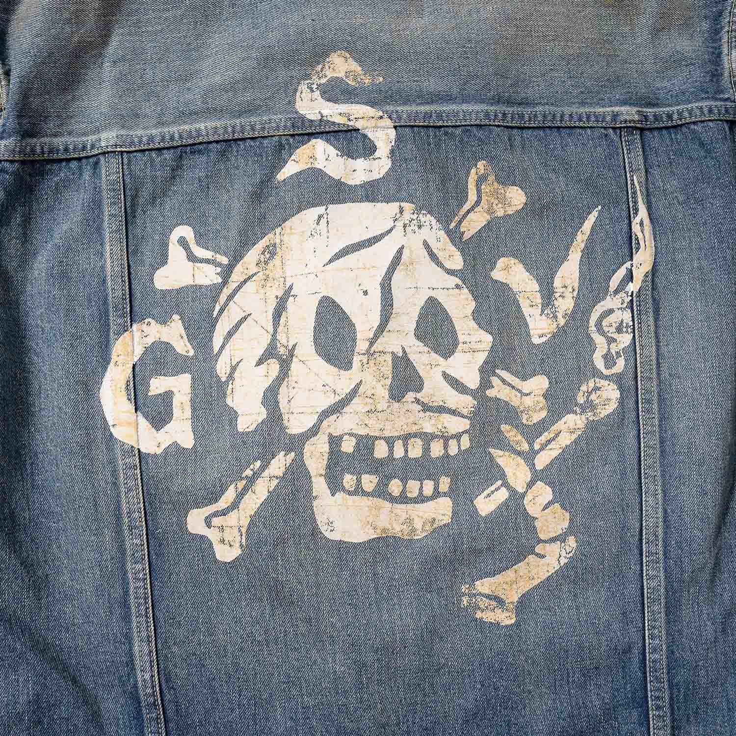GANGSTERVILLE ギャングスタービル デニムジャケット “XXX - DENIM