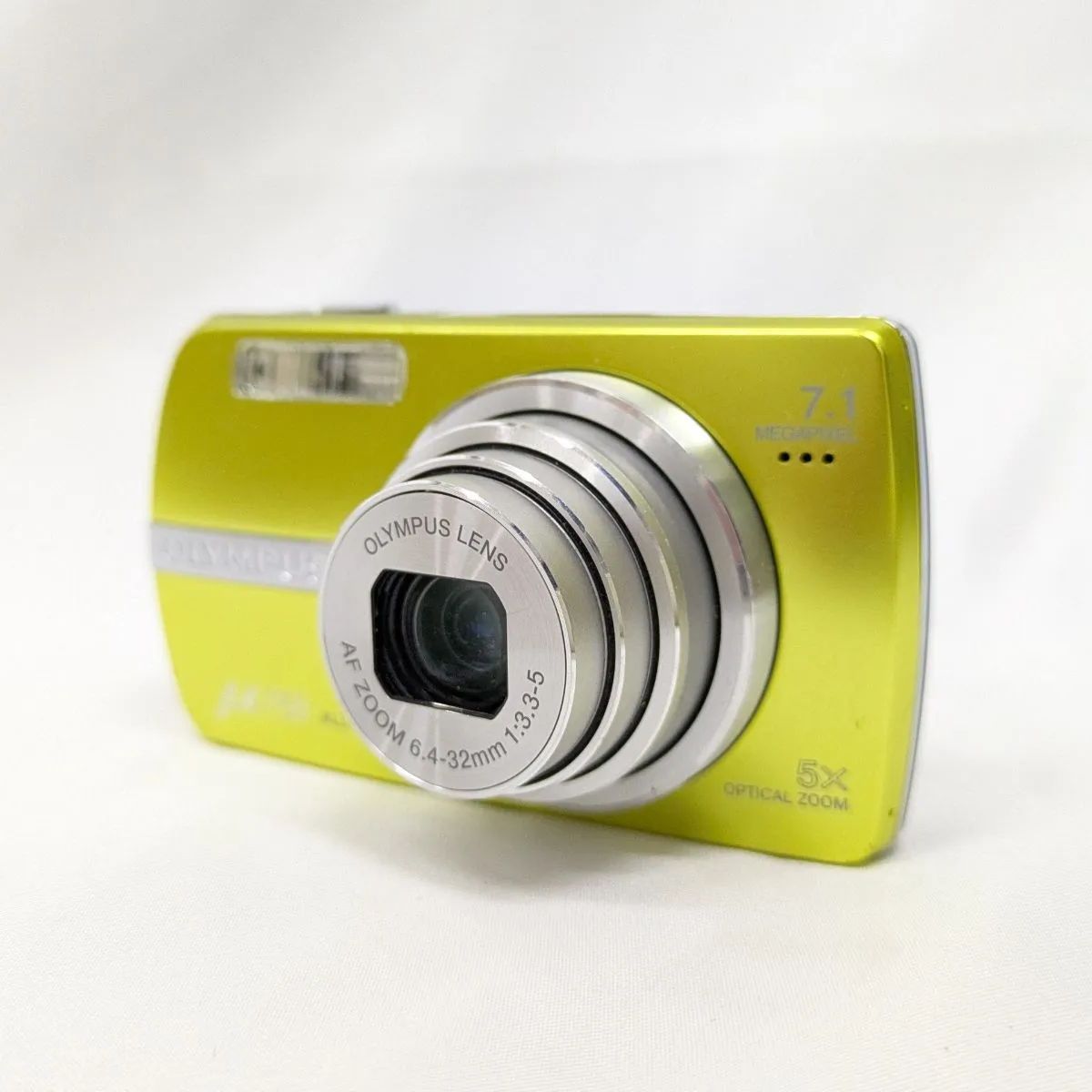 外観良好 ワケアリ特価！ OLYMPUS μ 750 コンデジ 防水 希少色 ライム 