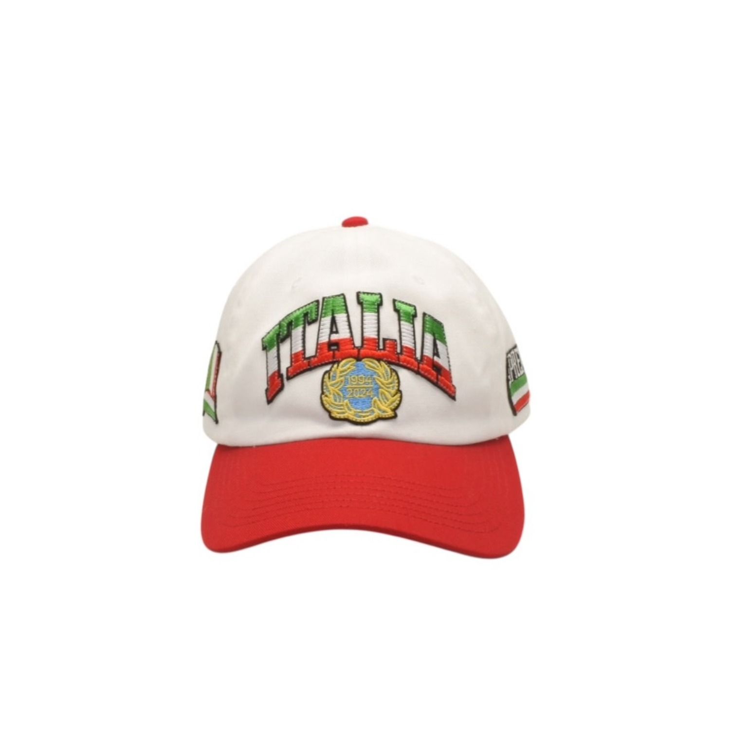 新品同様 Supreme シュプリーム 24SS Italia 6-Panel Cap イタリア 6 