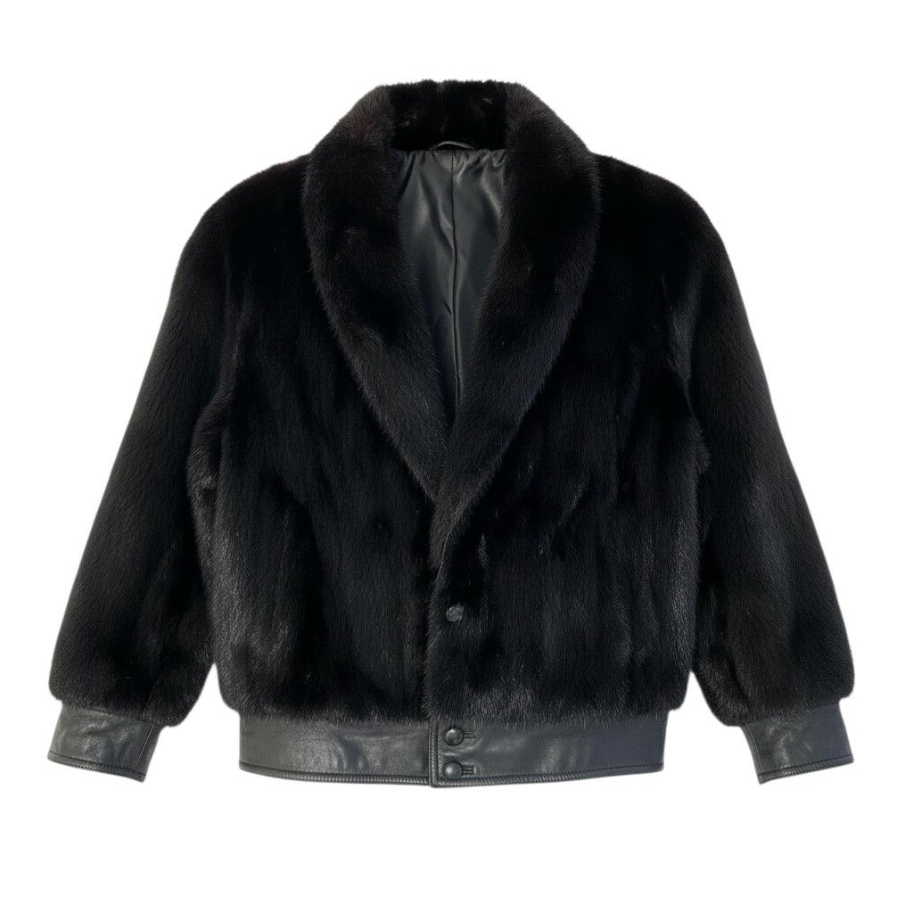 44c21 MG Sable Fur リバーシブル ダークミンクファー コート 44c21 MG Sable Fur リバーシブル ダークミンクファー コート