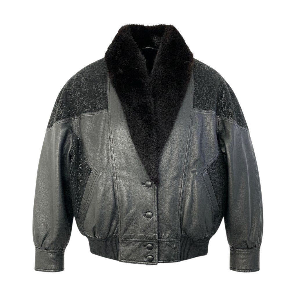 44c21 MG Sable Fur リバーシブル ダークミンクファー コート 44c21 MG Sable Fur リバーシブル ダークミンクファー コート