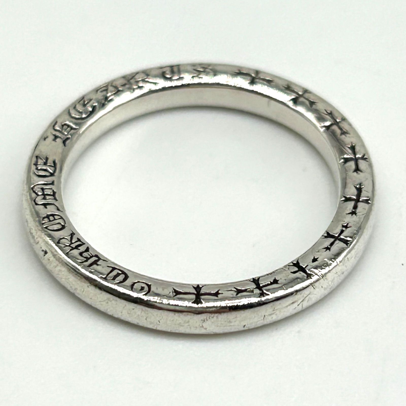 CHROME HEARTS クロムハーツ NTFLリング 2002年製 18号 シルバー925