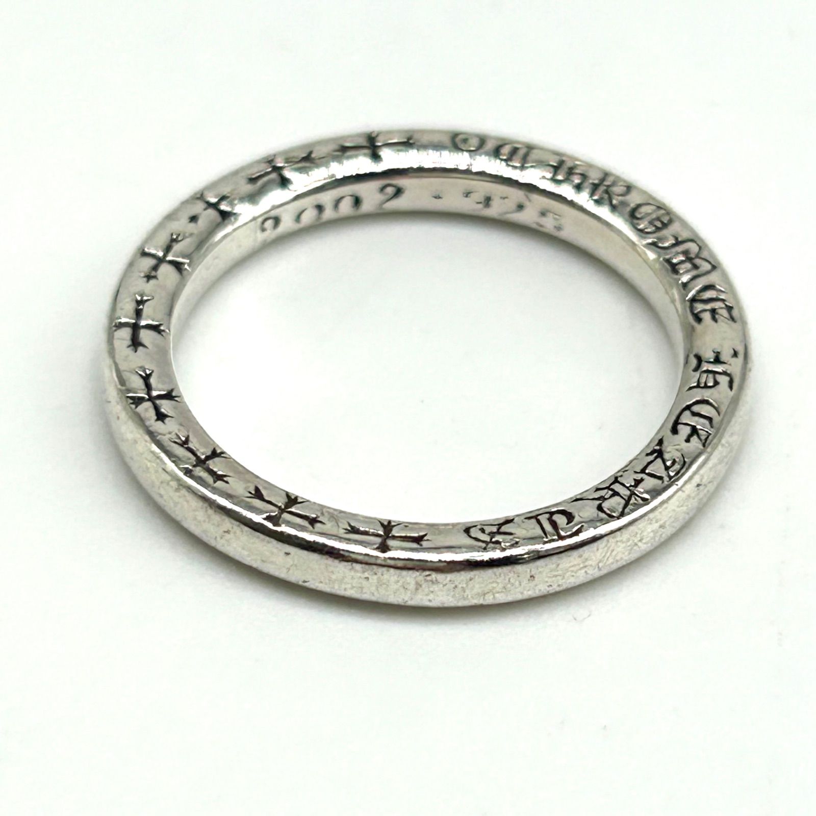 CHROME HEARTS クロムハーツ NTFLリング 2002年製 18号 シルバー925