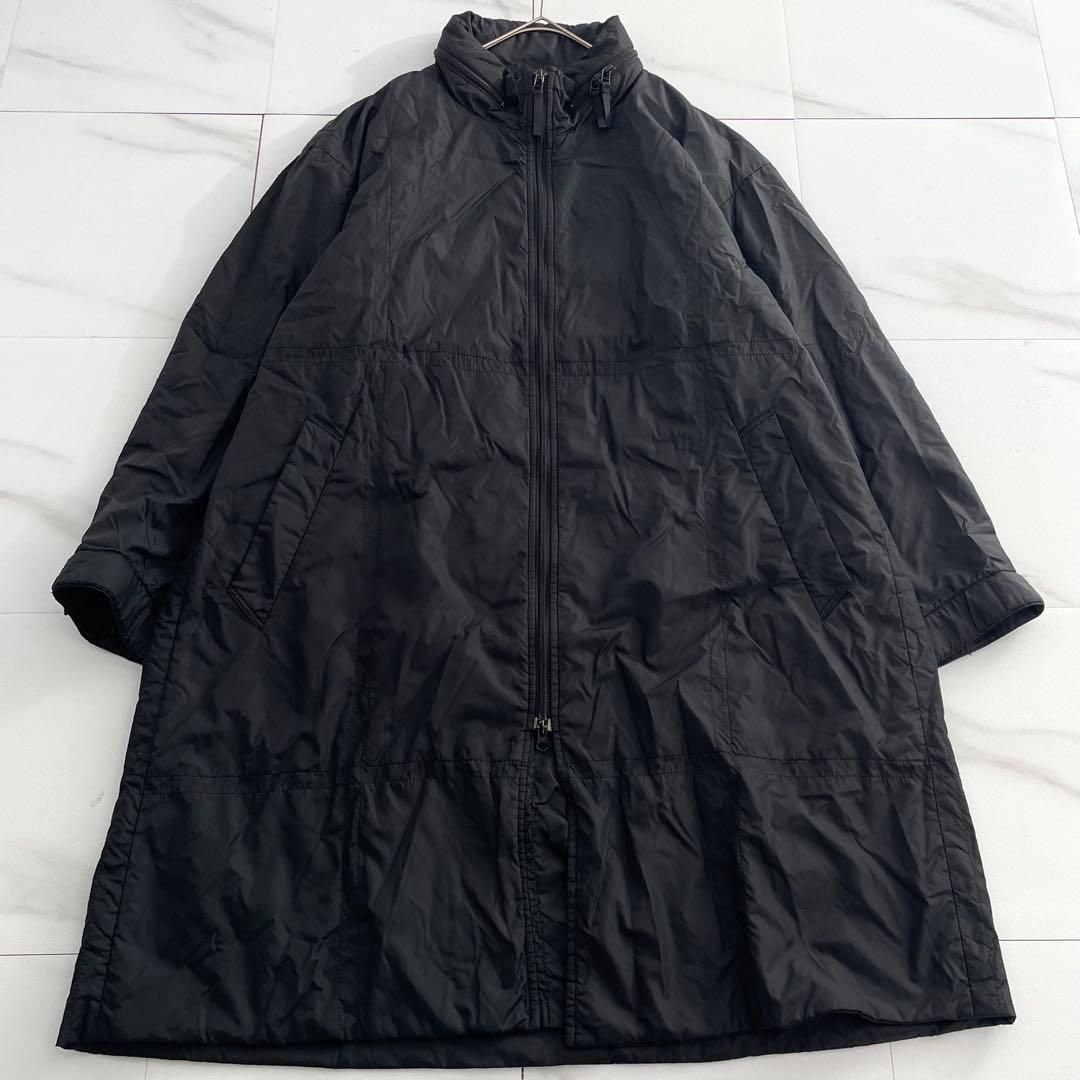ISSEY MIYAKE MEN Parachute coat 2way BLK