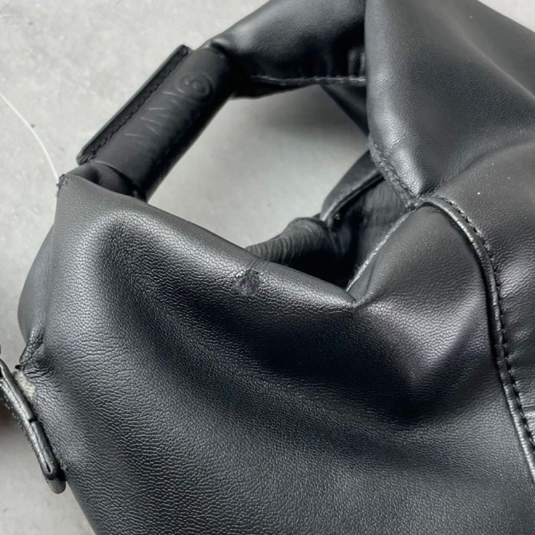 ショルダーバッグ MM6 Japanese nano 2way shoulder bag BLK MM6 ショルダーバッグ バッグ MM6 Japanese Crossbody Bag レディース