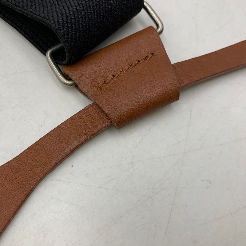 中古品】EVISU エヴィス 初期モデル (U無し) LEATHER SUSPENDERS