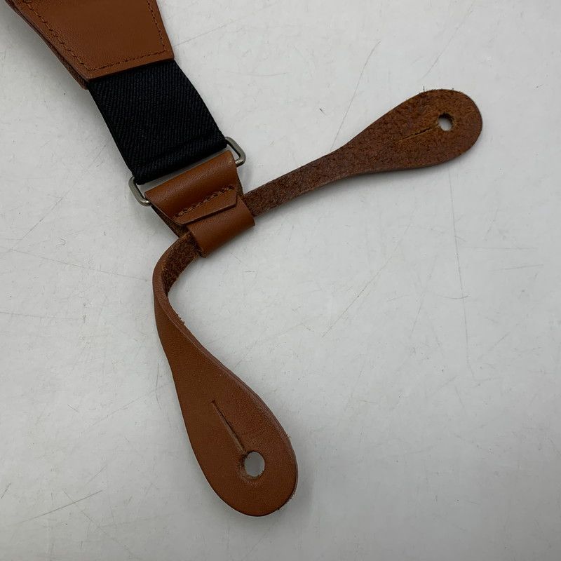 中古品】EVISU エヴィス 初期モデル (U無し) LEATHER SUSPENDERS