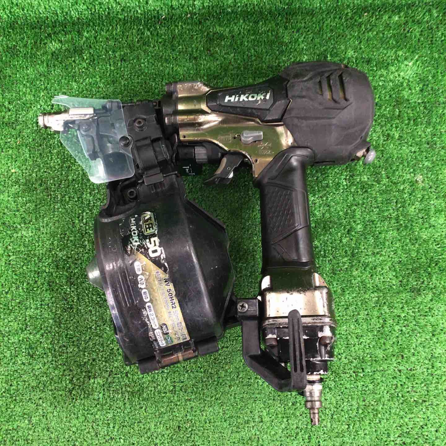 ☆ハイコーキ(HIKOKI ※旧:日立工機) 高圧エア釘打ち機 NV50HR2(S 