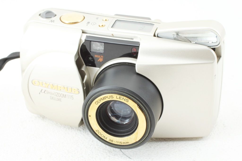 美品 OLYMPUS オリンパス μ zoom 115 DELUXE コンパクト フィルム