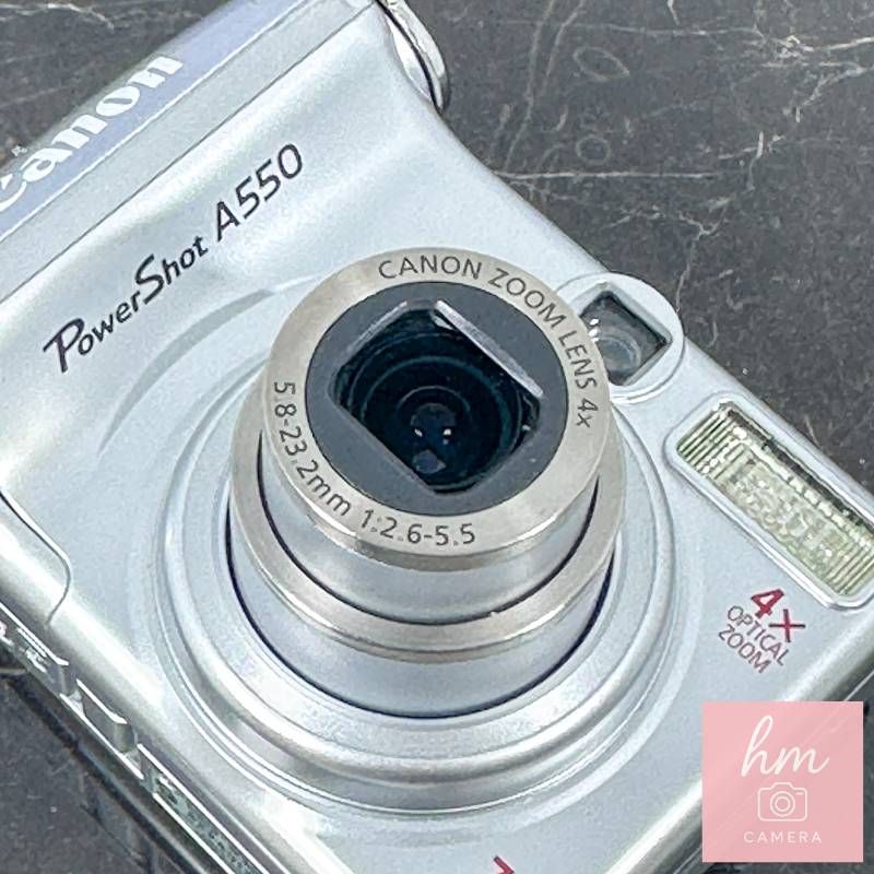 Canon PowerShot A550 710万画素 光学4倍ズーム 単三電池 Canon PowerShot A550 710万画素 光学4倍ズーム 単三電池ですぐ使える