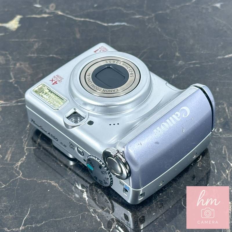 Canon PowerShot A550 710万画素 光学4倍ズーム 単三電池ですぐ使える