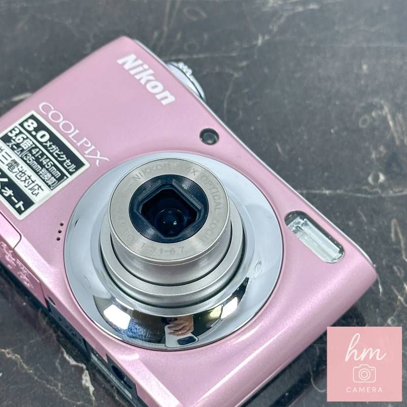 ◯【美品】Nikon COOLPIX L21 ピンク コンパクトデジタルカメラ 800万