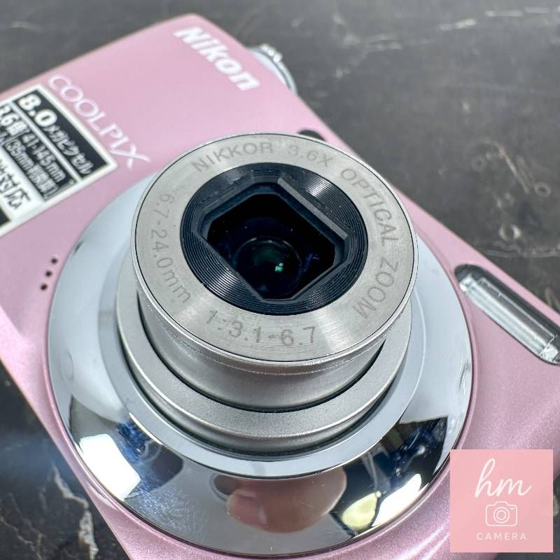 ◯【美品】Nikon COOLPIX L21 ピンク コンパクトデジタルカメラ 800万